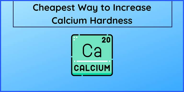The Cheapest Way to Increase Calcium Hardness in a Pool