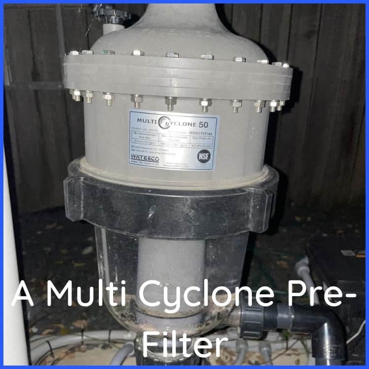 A Multi Cyclone Pre-Filter