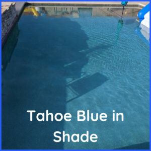 Tahoe Blue pool in shade